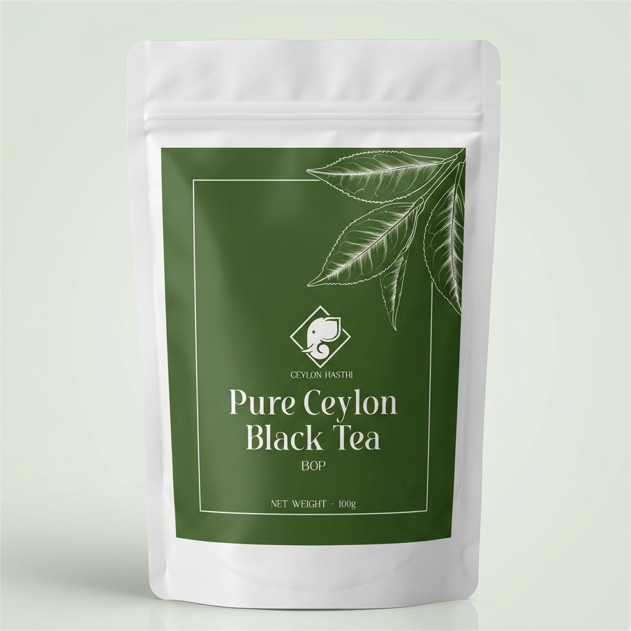 Premium Quality Ceylon Black Tea (BOP) - 100g