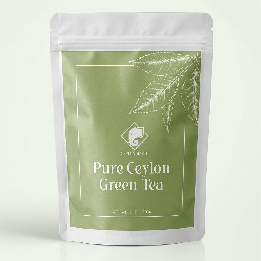 Premium Quality Ceylon Green Tea - 100g